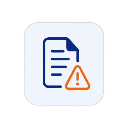 Missing document alert in AI document processing
