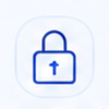 Secure and traceable document workflow icon